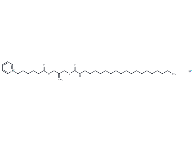 化合物 N-(5-((2-Methylene-3-(((octadecylamino)carbonyl)oxy)propoxy)carbonyl)pentyl)pyridinium,N-(5-((2-Methylene-3-(((octadecylamino)carbonyl)oxy)propoxy)carbonyl)pentyl)pyridinium