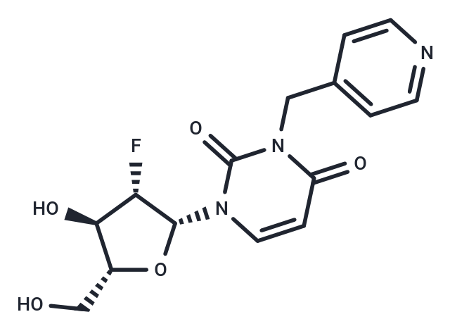 化合物 2’-Deoxy-2’-fluoro-N3-[(pyridin-4-yl)methyl]-beta-D-arabinouridine,2’-Deoxy-2’-fluoro-N3-[(pyridin-4-yl)methyl]-beta-D-arabinouridine