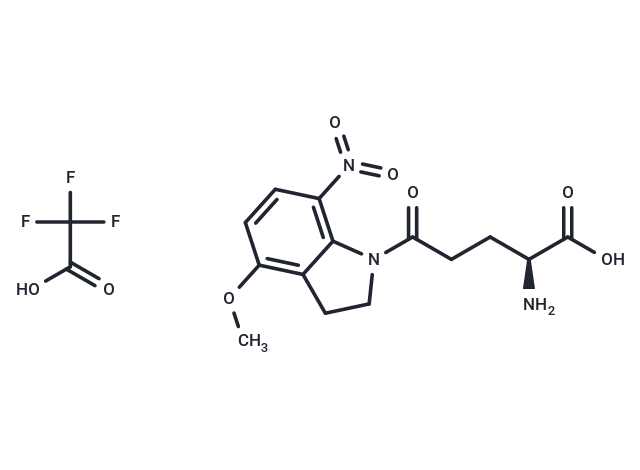 化合物 MNI-caged-L-glutamate TFA,MNI-caged-L-glutamate TFA