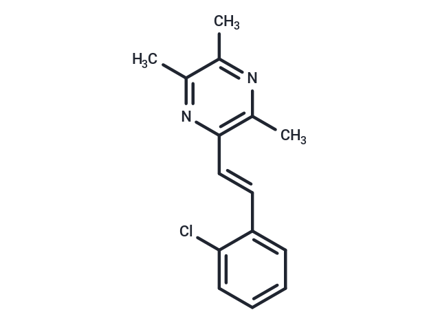 (E)-2-(2-Chlorostyryl)-3,5,6-trimethylpyrazine,(E)-2-(2-Chlorostyryl)-3,5,6-trimethylpyrazine