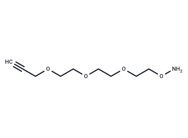 化合物 Aminooxy-PEG3-propargyl,Aminooxy-PEG3-propargyl