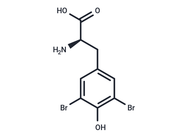 化合物 (R)-2-Amino-3-(3,5-dibromo-4-hydroxyphenyl)propanoic acid,(R)-2-Amino-3-(3,5-dibromo-4-hydroxyphenyl)propanoic acid