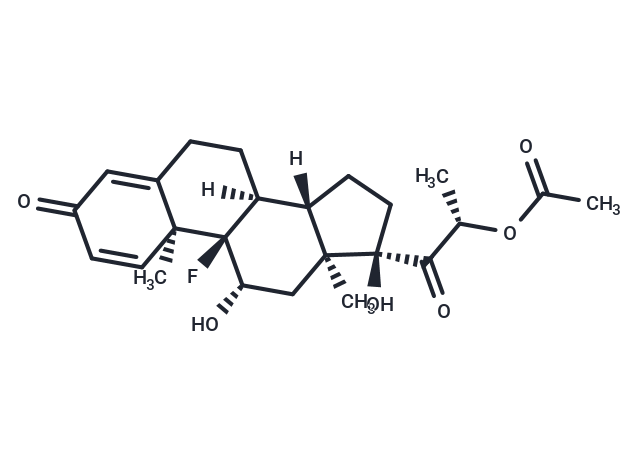 化合物 Fluperolone acetate,Fluperolone acetate