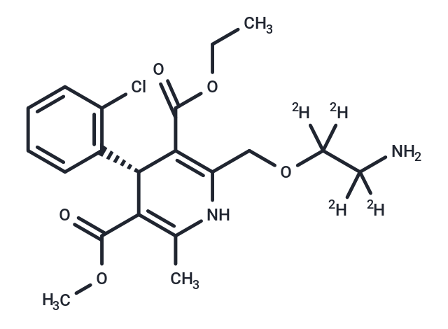 (S)-氨氯地平-d4,(S)-Amlodipine-d4