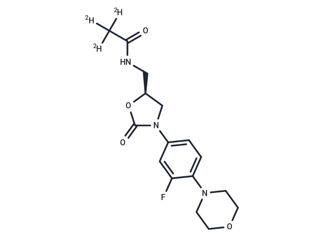 化合物 Linezolid-d3,Linezolid-d3