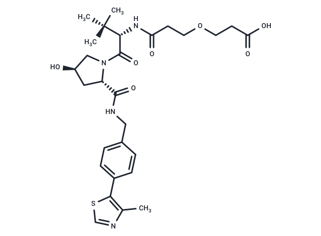 VH 032 amide-PEG1-acid,VH 032 amide-PEG1-acid