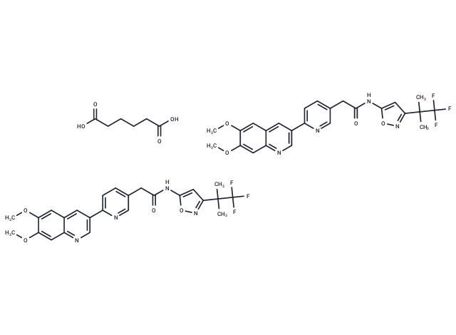 Zeteletinib hemiadipate,Zeteletinib hemiadipate