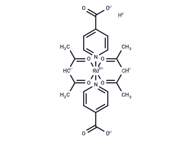 化合物 Ru(III) (acac)2(py-4-COOH)(Py-4-COO),Ru(III) (acac)2(py-4-COOH)(Py-4-COO)