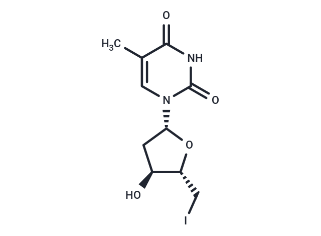 化合物 5’-Deoxy-5’-iodothymidine,5’-Deoxy-5’-iodothymidine