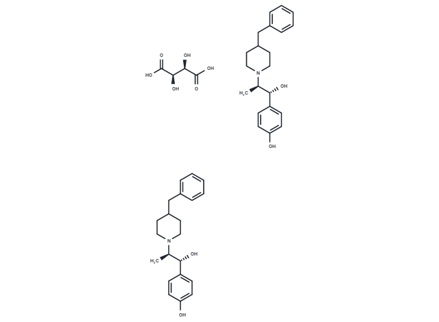 化合物 threo Ifenprodil hemitartrate,threo Ifenprodil hemitartrate