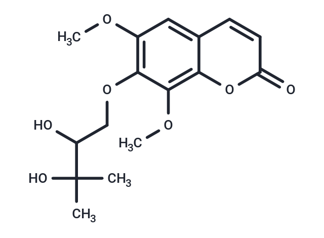 化合物 2',3'-Dihydroxypuberulin,2',3'-Dihydroxypuberulin