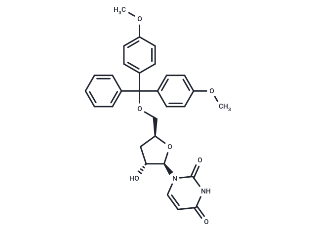 化合物 5’-O-DMTr-3’-deoxyuridine,5’-O-DMTr-3’-deoxyuridine