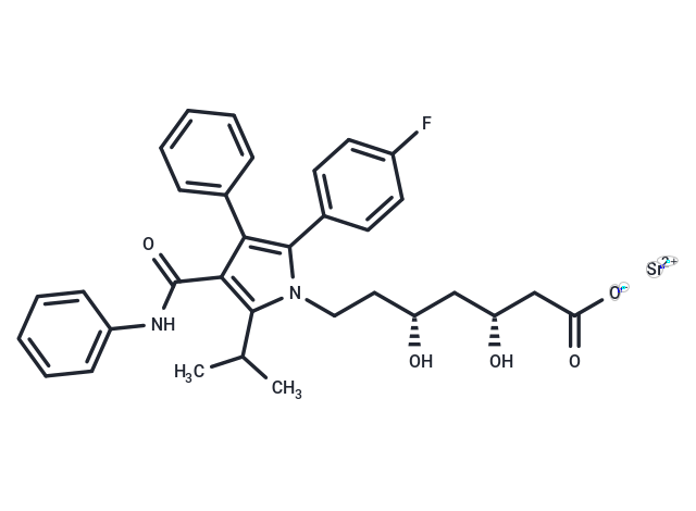 化合物 Atorvastatin strontium,Atorvastatin strontium