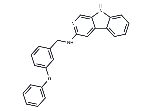 化合物 3-(3-Phenoxybenzyl)amino-β-carboline,3-(3-Phenoxybenzyl)amino-β-carboline