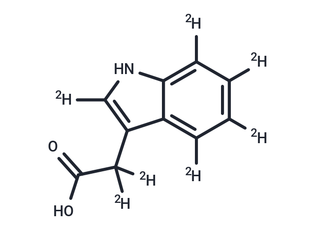 吲哚乙酸-d7,Indole-2,4,5,6,7-d5-3-acetic-2,2-d2 Acid