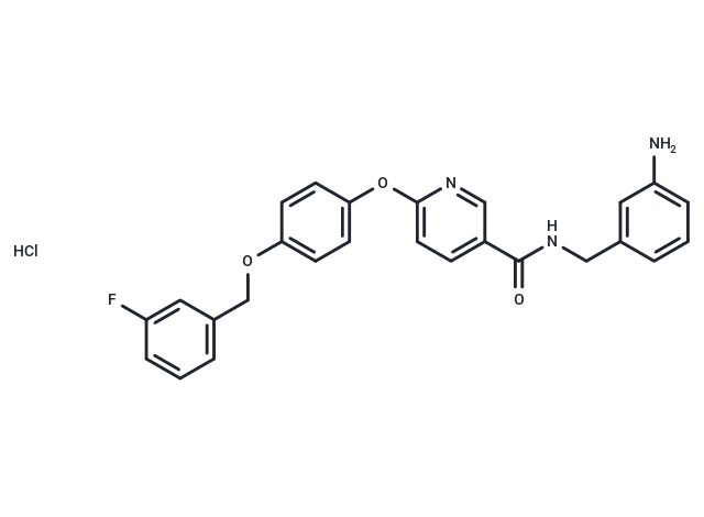 化合物 YM 244769 hydrochloride,YM 244769 hydrochloride