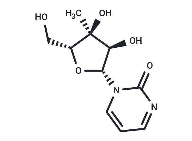 化合物 4-Deoxy-3’-beta-C-methyluridine,4-Deoxy-3’-beta-C-methyluridine