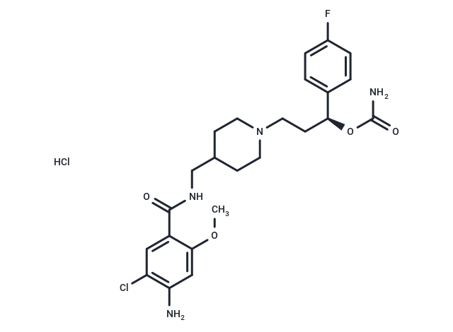 化合物 Relenopride hydrochloride,Relenopride hydrochloride