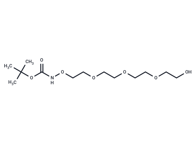 化合物 Boc-Aminoxy-PEG4-OH,Boc-Aminoxy-PEG4-OH