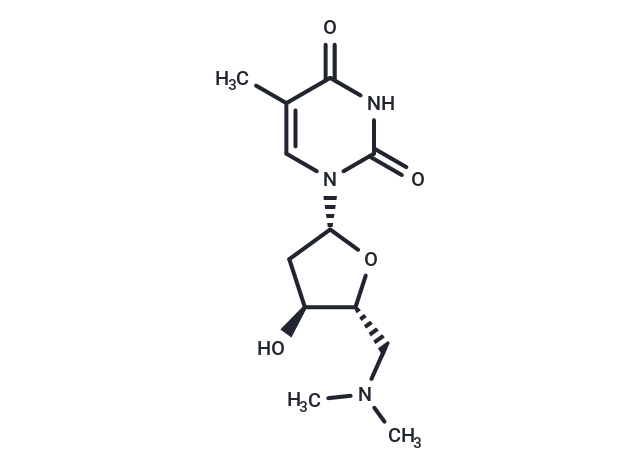 化合物 5’-Deoxy-5’-N,N-dimethylaminothymidine,5’-Deoxy-5’-N,N-dimethylaminothymidine