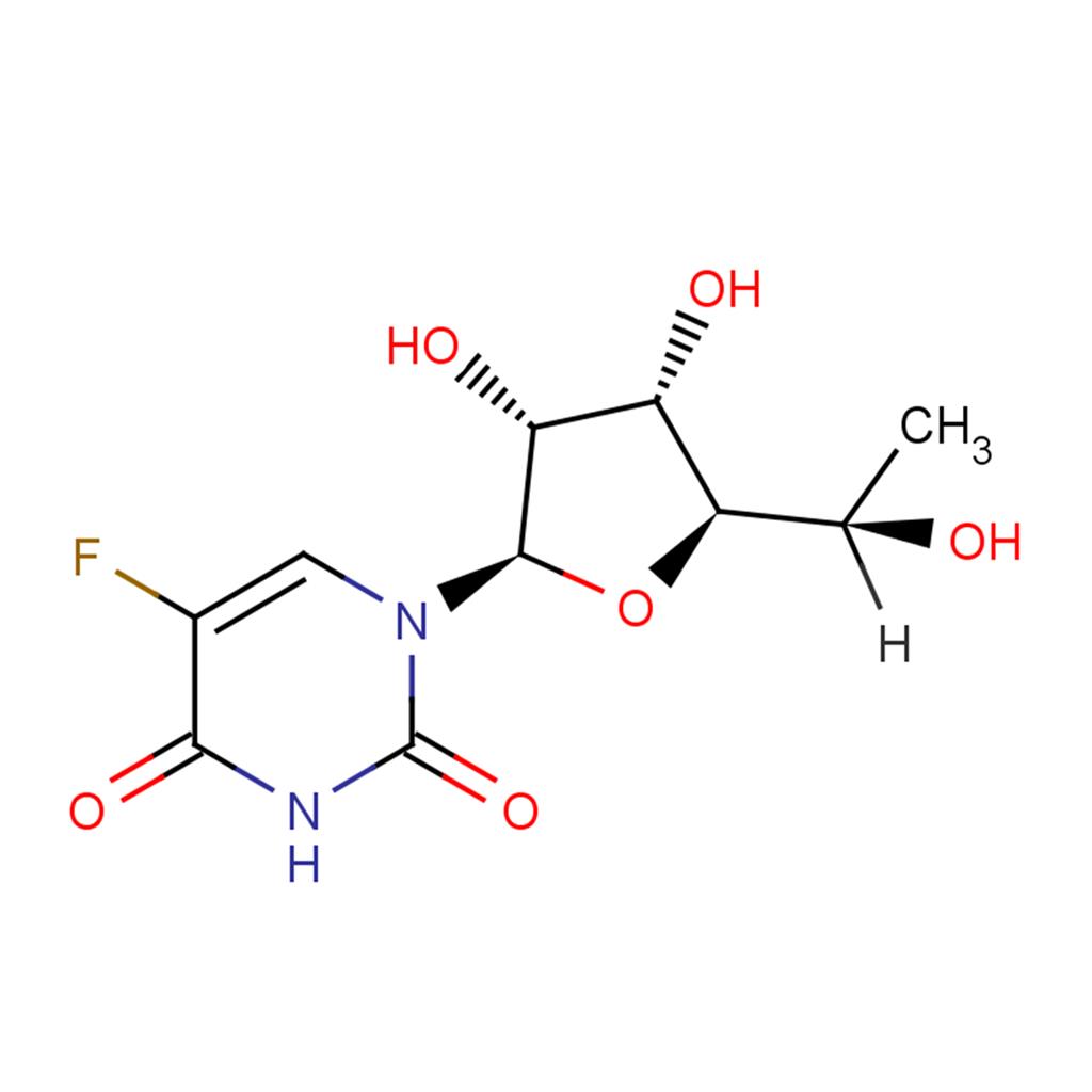 化合物 5’-C-Methyl-5-fluorouridine,5’-C-Methyl-5-fluorouridine