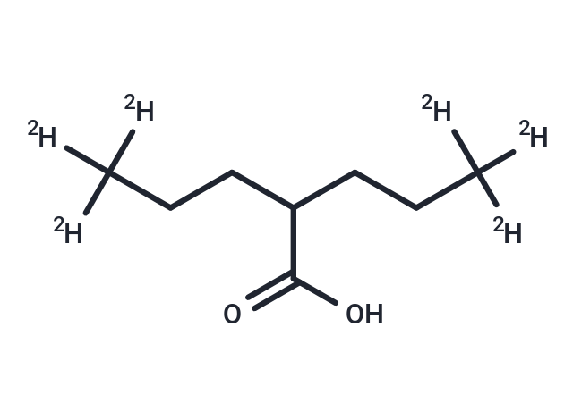 丙戊酸-d6,2-(Propyl-3,3,3-d3)pentanoic-5,5,5-d3 Acid