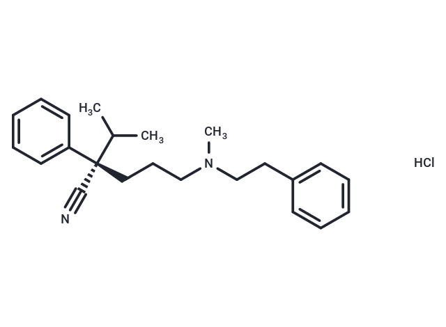 化合物 Levemopamil HCl,Levemopamil HCl