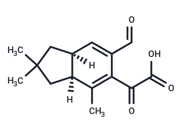 化合物 Clavicoronic acid,Clavicoronic acid