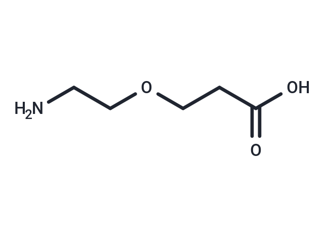 化合物 Amino-PEG1-C2-acid,Amino-PEG1-C2-acid