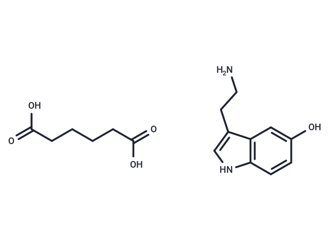 化合物 Serotonin adipinate,Serotonin adipinate