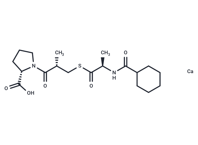 化合物 Moveltipril calcium salt,Moveltipril calcium salt