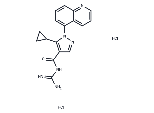 化合物 Zoniporide dihydrochloride,Zoniporide dihydrochloride