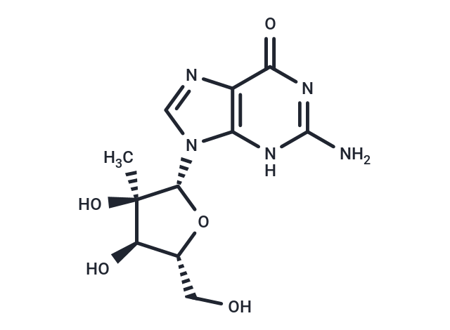 2'-C-甲基鳥苷,2'-C-beta-Methylguanosine