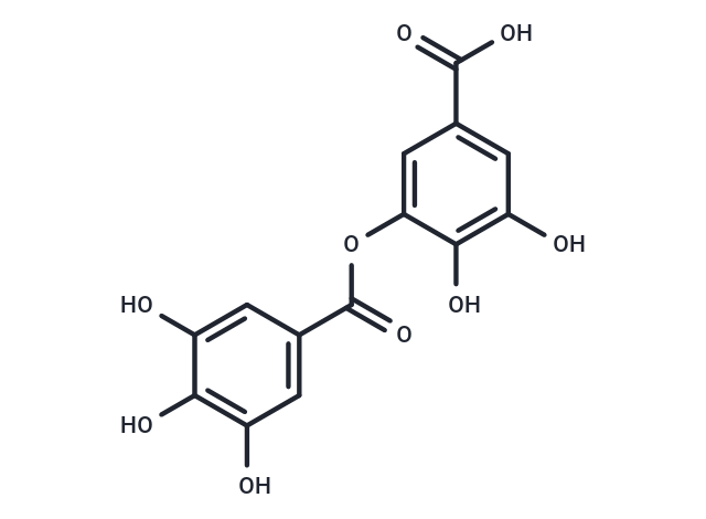 化合物 Digallic acid,Digallic acid