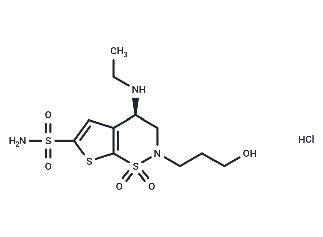 化合物 O-Desmethyl Brinzolamide hydrochloride,O-Desmethyl Brinzolamide hydrochloride