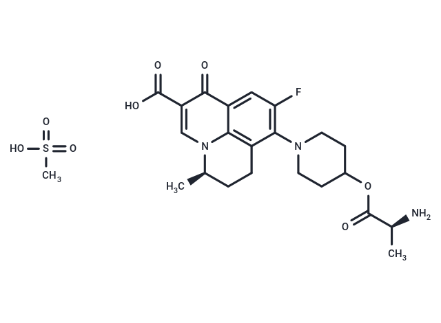 化合物 Alalevondifloxacin,Alalevonadifloxacin