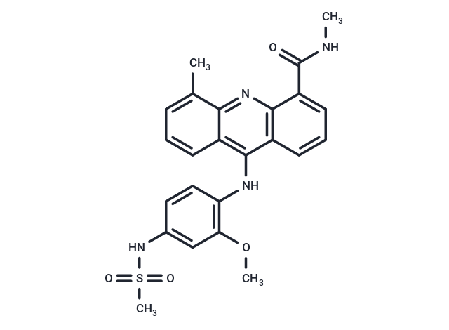 化合物 Asulacrine free base,Asulacrine free base