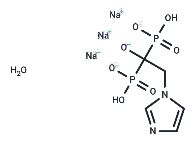 化合物 Zoledronate trisodium hydrate,Zoledronate trisodium hydrate