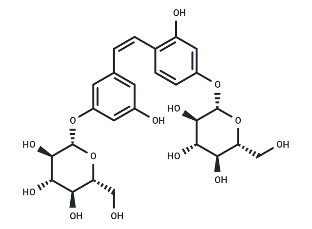 化合物 cis-Mulberroside A,cis-Mulberroside A