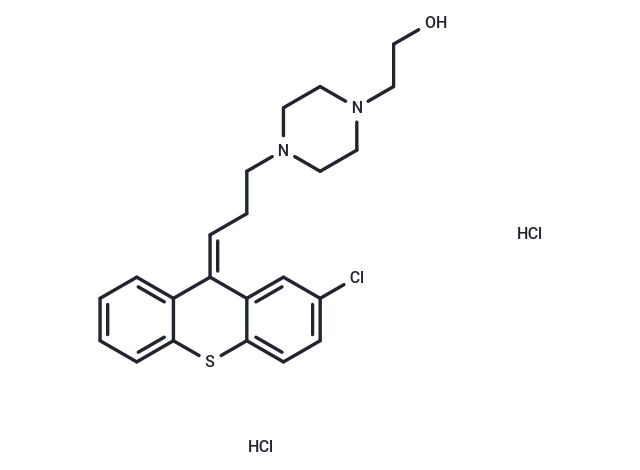 二鹽酸鹽氯戊醇,Zuclopenthixol dihydrochloride