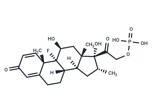 化合物 Dexamethasone phosphate,Dexamethasone phosphate