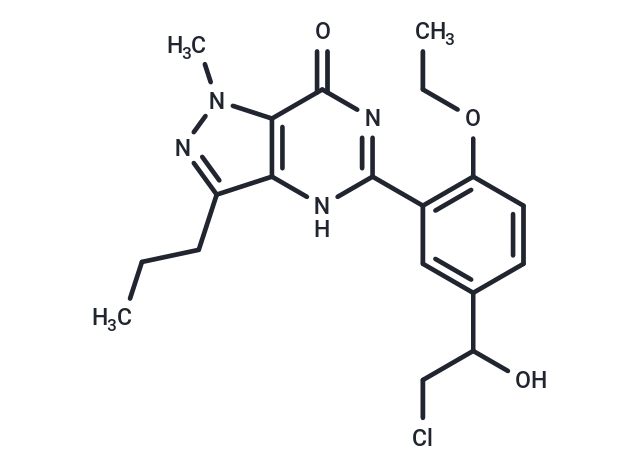 化合物 Hydroxychlorodenafil,Hydroxychlorodenafil