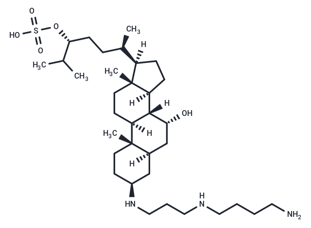 角鯊胺,Squalamine