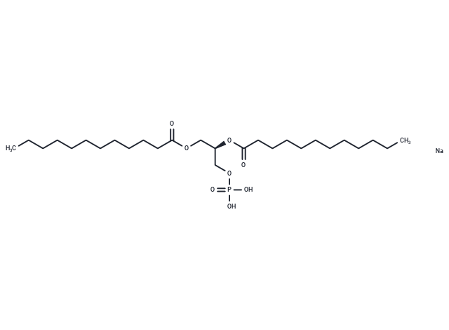 化合物 1,2-Dilauroyl-sn-glycero-3-PA sodium,1,2-Dilauroyl-sn-glycero-3-PA sodium