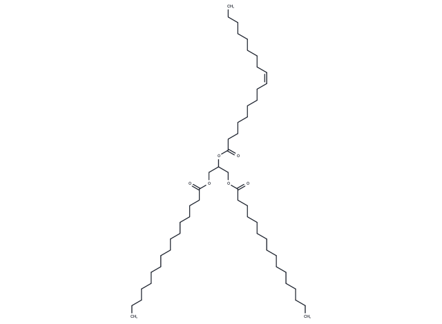 化合物 1,3-Dipalmitoyl-2-Oleoyl Glycerol,1,3-Dipalmitoyl-2-Oleoyl Glycerol