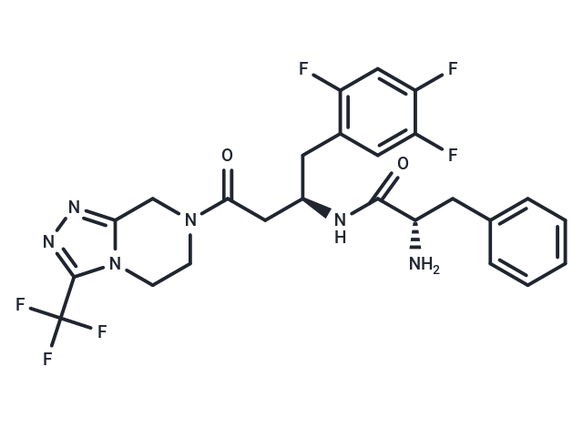 化合物 Sitagliptin fenilalanil,Sitagliptin fenilalanil