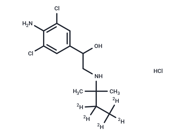 克侖潘特鹽酸鹽-d5,Clenpenterol-d5 hydrochloride