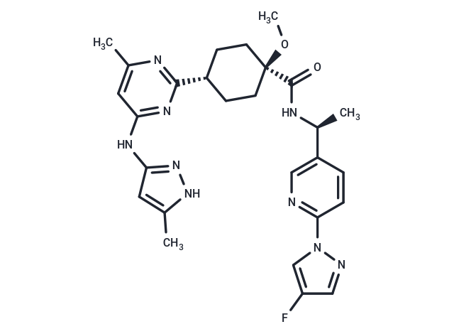 化合物 trans-Pralsetinib,trans-Pralsetinib