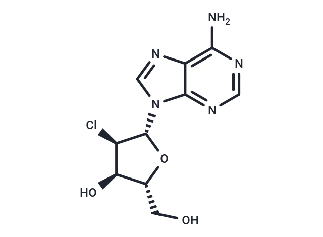 化合物 2’-Chloro-2’-deoxyadenosine,2’-Chloro-2’-deoxyadenosine