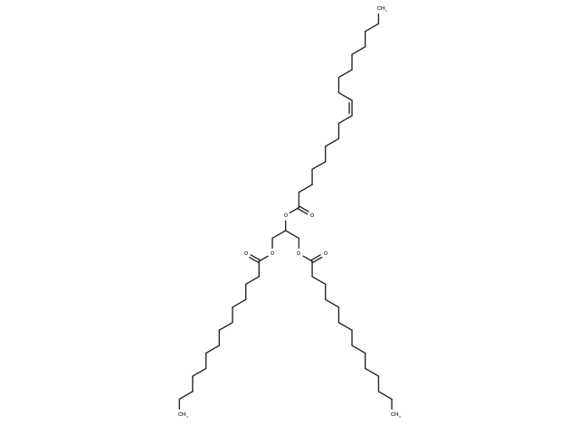 化合物 1,3-Dimyristoyl-2-Oleoyl Glycerol,1,3-Dimyristoyl-2-Oleoyl Glycerol